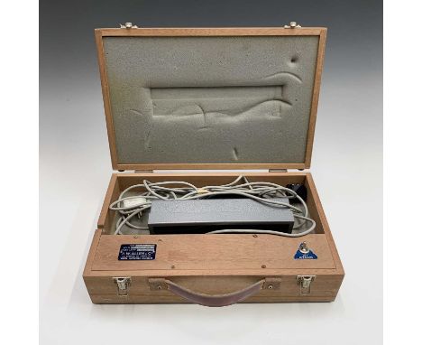 A P.W.Allen &amp; Co. ultraviolet Type A 405/P inspection light, in wooden case.