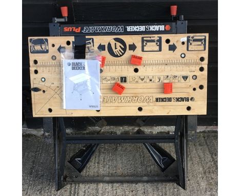 A Black and Decker workmate bench, 75cm