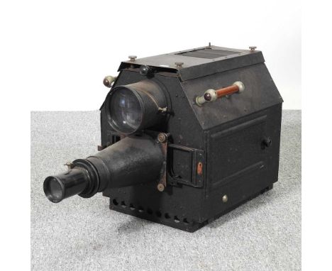 An early 20th century projector, by Ross, London, 73cm long