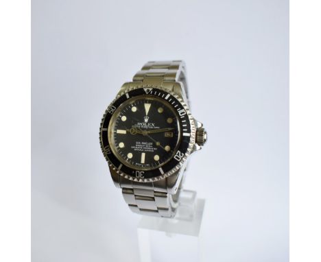 A rare Rolex Sea-Dweller 'Great White' wristwatch,&nbsp;ref: 1665, Mk.I dial,&nbsp;Serial No. 3118220, circa 1972, with 93150