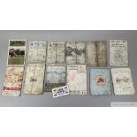 12 racecards dating between 1958 and 1971, comprising: 1958 Epsom Derby (Hard Ridden), first day