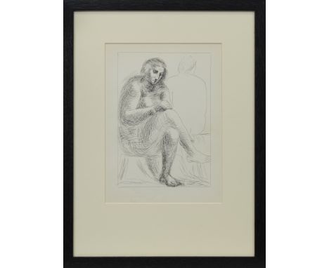 * AFTER PABLO PICASSO (SPANISH 1881 - 1973), FROM THE VOLLARD SUITE, 1956 lithograph on paper image size 22cm x 16cm, overall