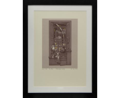 * ALASDAIR GRAY (SCOTTISH 1934 - 2019), THE STAR silkscreen on paper, signed, titled, dated 2005 and numbered 42/125 image si