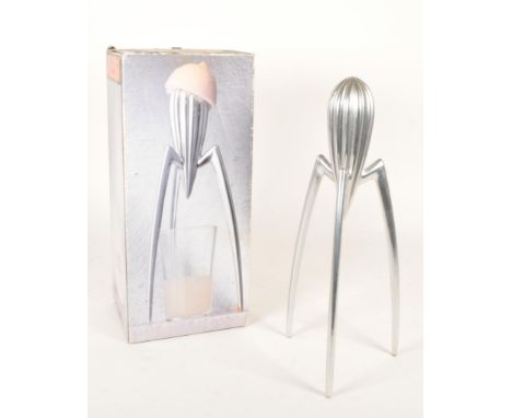 ALESSI - 1998 Juicy Salid Lemon squeezer designed by Philippe Starck and made of aluminium casting. Housed within the origina
