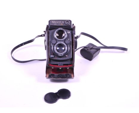 Yashica - A mid 20th century Yashica Mat-124 G TLR medium format camera. The camera a twin lens reflex camera, with an 80mm F