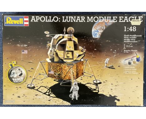 Apollo: Lunar Module Eagle Plastic Model Kit (scale 1:48 Height 15.2 cm) by Revell 2009 unopened &amp; still in its original 