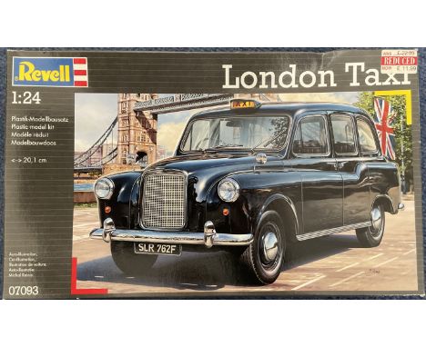 London Taxi Plastic Model Kit (Scale 1:24) by Revell 2011 unopened and still in the original packaging, good condition. All a