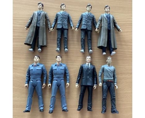 Doctor Who Action Figures. Doctor Who 5" Action Figure Collection. X 4 Doctor Who David Tennant Figures. X 2 Captain Jack Har
