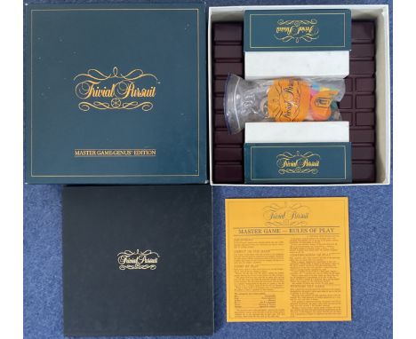 Trivial Pursuit Master Game Genius Edition 1983 by Parker Games Thorn Abbot International for 2 to 36 players aged 15 to Adul