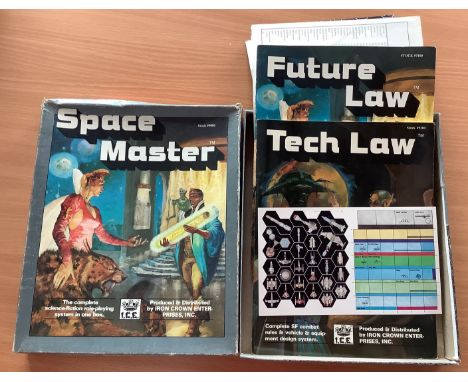 Space Master The Science Fiction Role Playing Game (stock 9000, 9200,9100) IMCOPLETE. Written by Kevin Barrett and Terry K. A