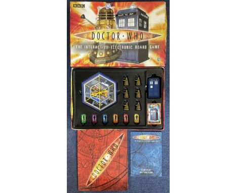 Doctor Who The Interactive Electronic Board Game by Toy Brokers complete and with instructions in the original box which has 