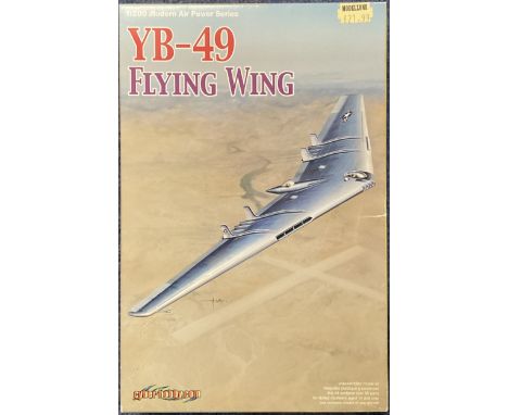 YB 49 Flying Wing Plastic Model Kit (Scale 1:200) by Cyber Hobbie 2011 outer box has been opened but contents are still in th