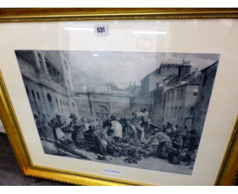 A Gilbert Joseph Holiday print - Le Vier Marchi.