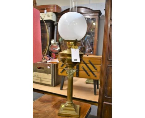A vintage Eltex duplex oil lamp.