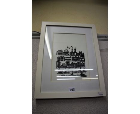 An Iris & Dora Guernsey St Peter Port print.