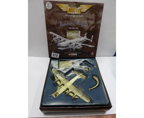 Boxed Corgi Model Airplane 