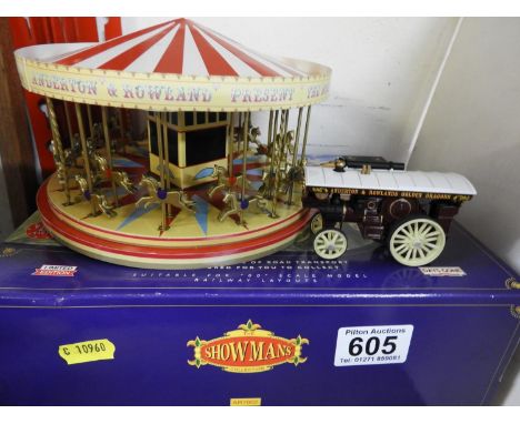 Boxed Corgi Showman's Collection Model Steam Wagon and Carousel 