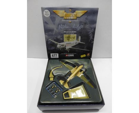 Boxed Corgi Model Airplane 