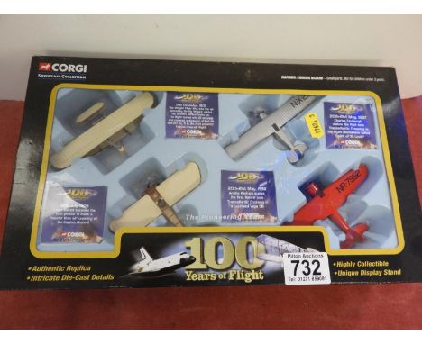 Boxed Corgi 100 Years of Flight Model Airplane 