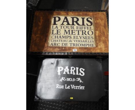 2x vintage Suitcases 