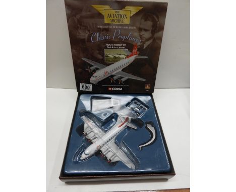 Boxed Corgi Model Airplane 