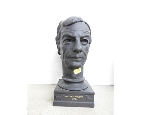 Wedgwood Bust - Lester K Piggott 