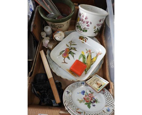 Box of China - To include Royal Worcester 