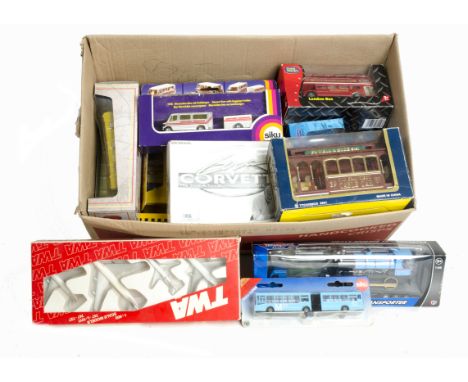 Modern Diecast and Other Vehicles, a boxed/packaged collection of vintage and modern, private and commercial vehicles in vari