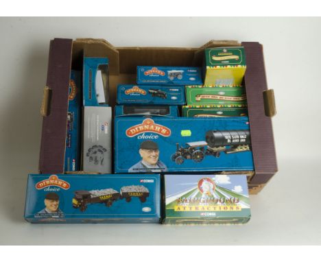 Corgi Vintage Steam Vehicles, a boxed group of limited edition 1:50 scale models including Dibnah's Choice CC20101, CC20202, 