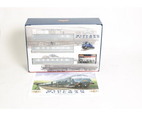 Bachmann 00 Gauge blue Midland Pullman Set,  comprising 6-Car set and Train Crew and Stewards Pack, in base of original box, 