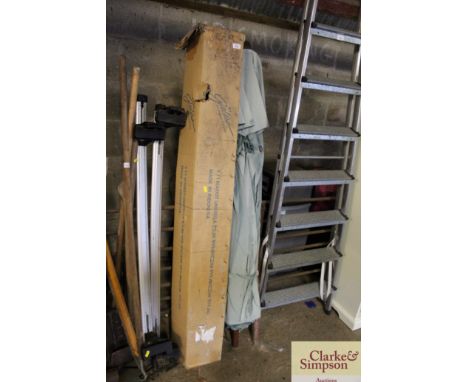A garden parasol, spare or repair