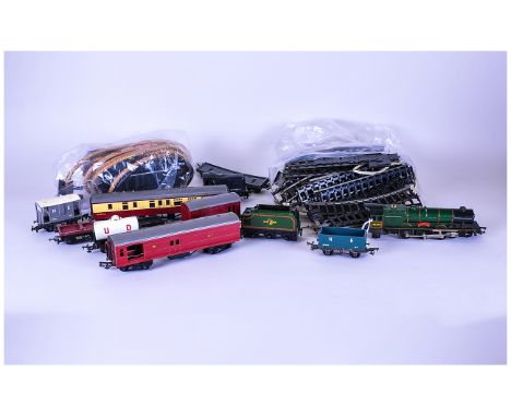 Tri-Ang OO Gauge Interest, Comprising Engine And Tender, Engine, Coaches/Rolling Stock, Small Amount Of Track And Power Unit