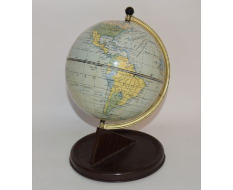 Chad Valley tin plate globe C1950