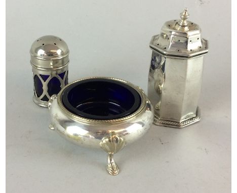 Silver and plated condiments 