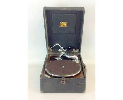Wind up HMV his masters voice gramophone model 102D