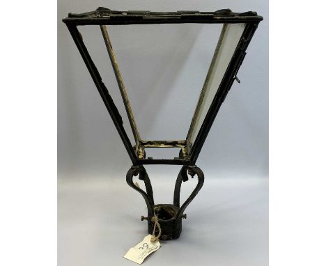 LIGHTING - Victorian type streetlamps, a pair, 66 x 43 x 43cms