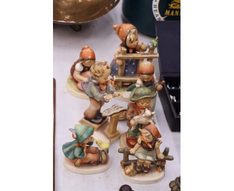 SEVEN GOEBEL VINTAGE FIGURES 