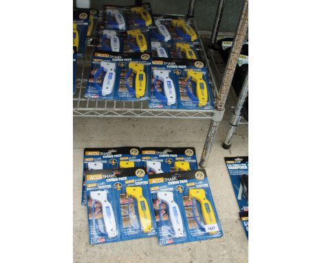 TWENTY NEW AND PACKAGED ACCUSHARP KNIFE AND TOOL SHARPENERS 