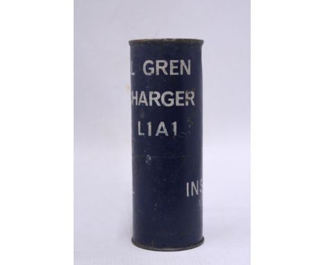 A VINTAGE ARMY PRACTICE DRILL GRENADE 