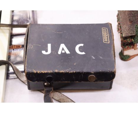 A VINTAGE BAKELITE "MEGGER" VOLT METER