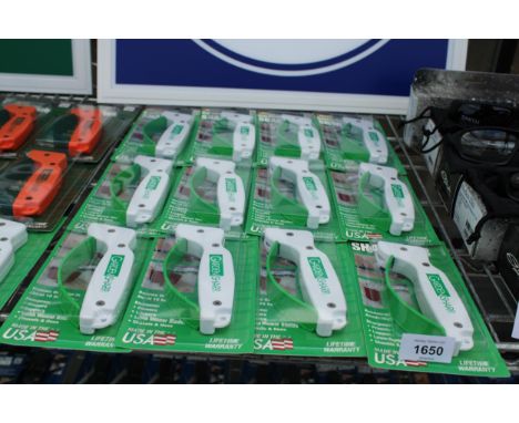 TWELVE NEW AND PACKAGED ACCUSHARP KNIFE AND TOOL SHARPENERS 