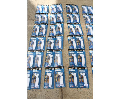 TWELVE AS NEW AND PACKAGED ACCUSHARP KNIFE AND TOOL SHARPENERS 