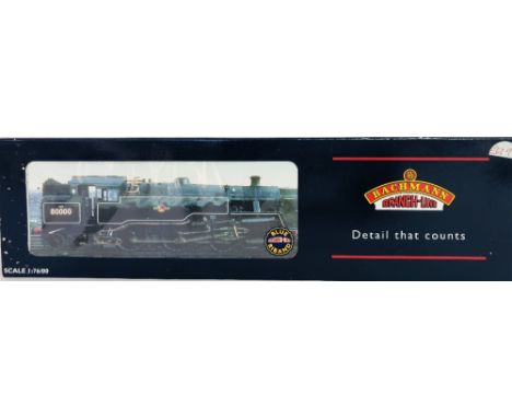 Bachmann OO gauge 32-353 standard class 4MT Tank 80135 BR Lined Green preserved livery boxed