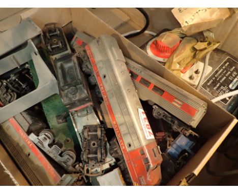 Vintage Triang railways train set and others 