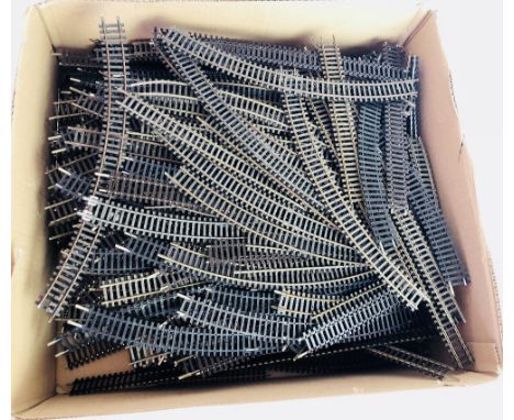 Hornby Peco OO gauge large quantity of used model railway track