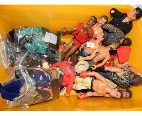 QTY. OF ACTION MAN ACCESSORIES & COMBAT RANGERS