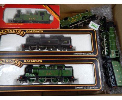 MAINLINE N2 9527, 69531, HORNBY 847, LIMA 8920, HORNBY B12 8559 ALL U/B