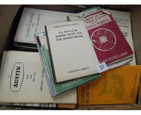 CAR MANUALS, TRADE BROCHURES, INC. AUSTIN, JA, MORRIS, RILEY ETC.