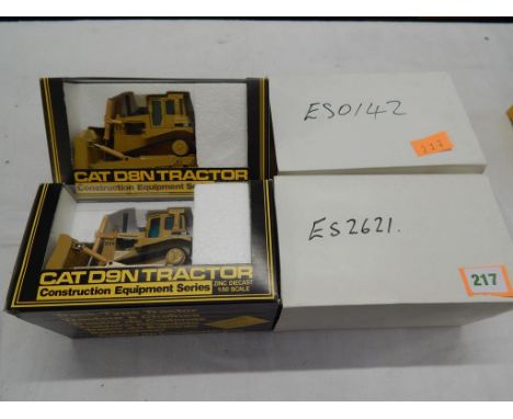 CAT D8N TRACTOR & CAT D9N TRACTOR, BOTH BOXED