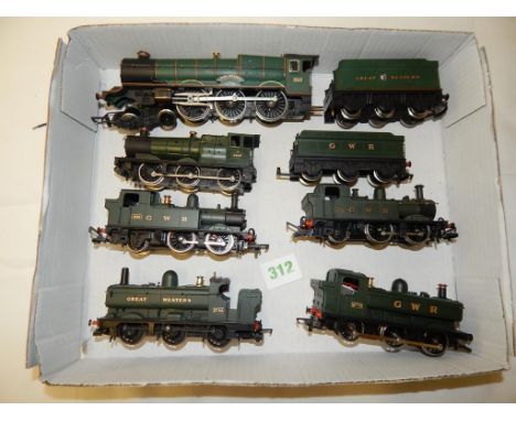 HORNBY U/B 6024 RUNS, 3205 U/B RUNS, 1466 X2 U/B RUN, 2 X PANNIERS U/B N/R